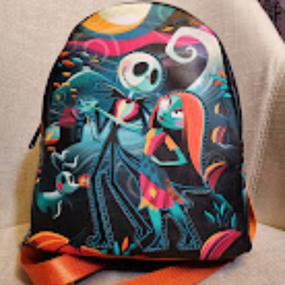 Loungefly Disney Nightmare Before Christmas Simply Meant To Be Backpack - Picture 1 of 4